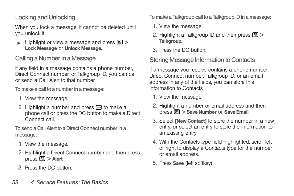 Motorola BRUTE NNTN7794C User Manual | Page 68 / 193