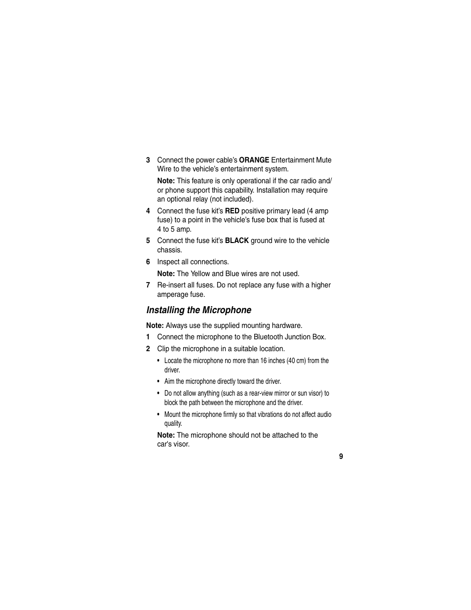 Motorola HF850 User Manual | Page 11 / 90