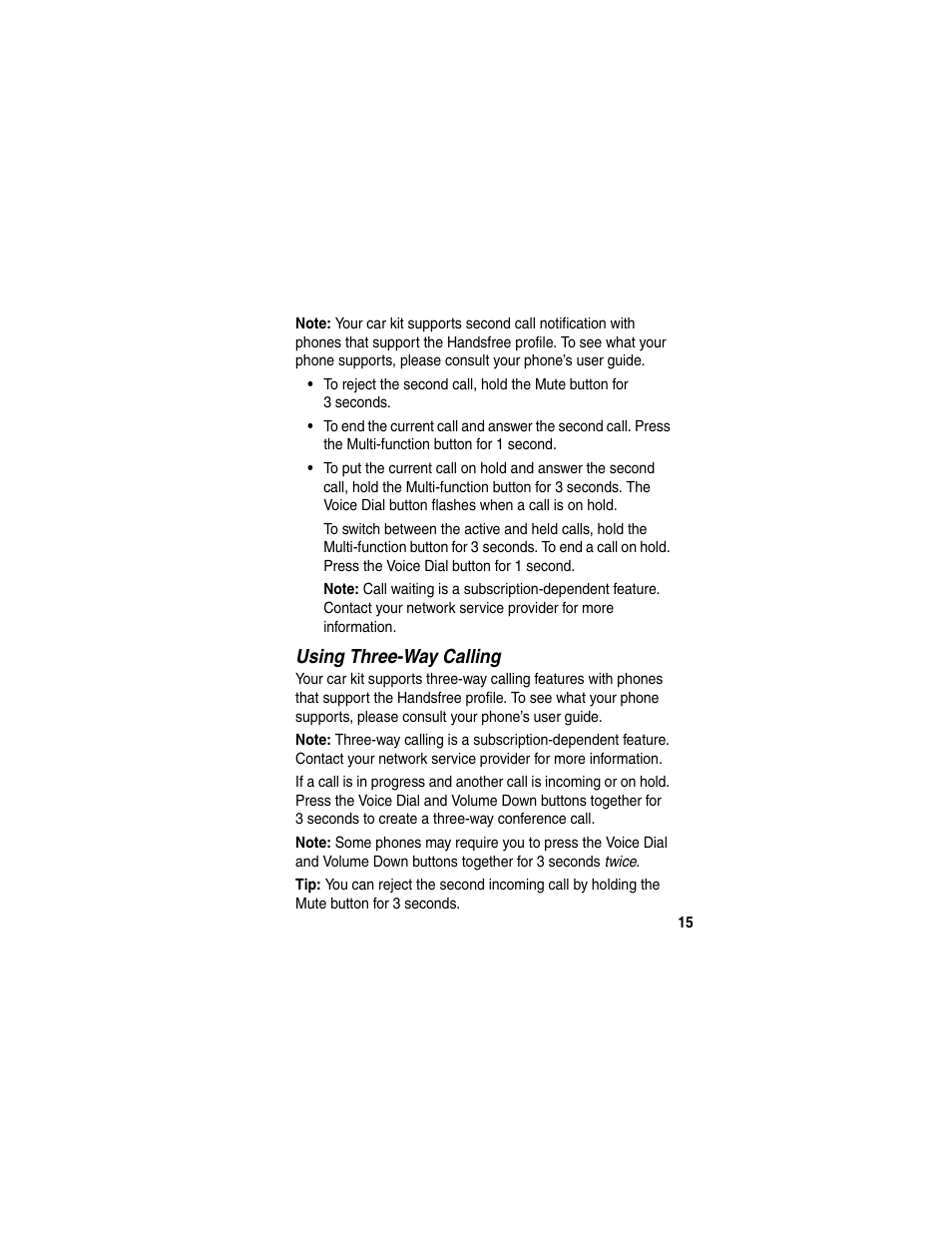 Motorola HF850 User Manual | Page 17 / 90