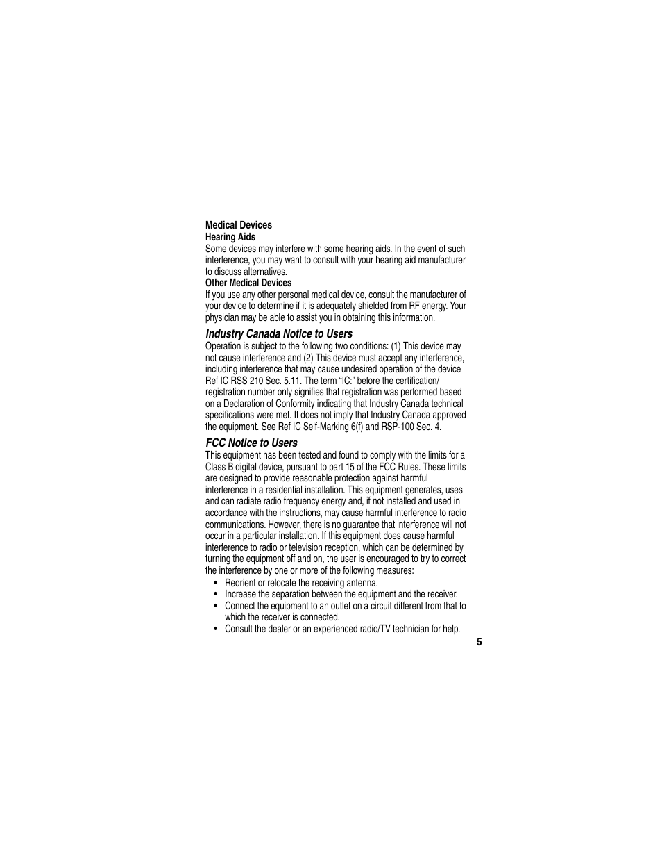 Motorola HF850 User Manual | Page 7 / 90