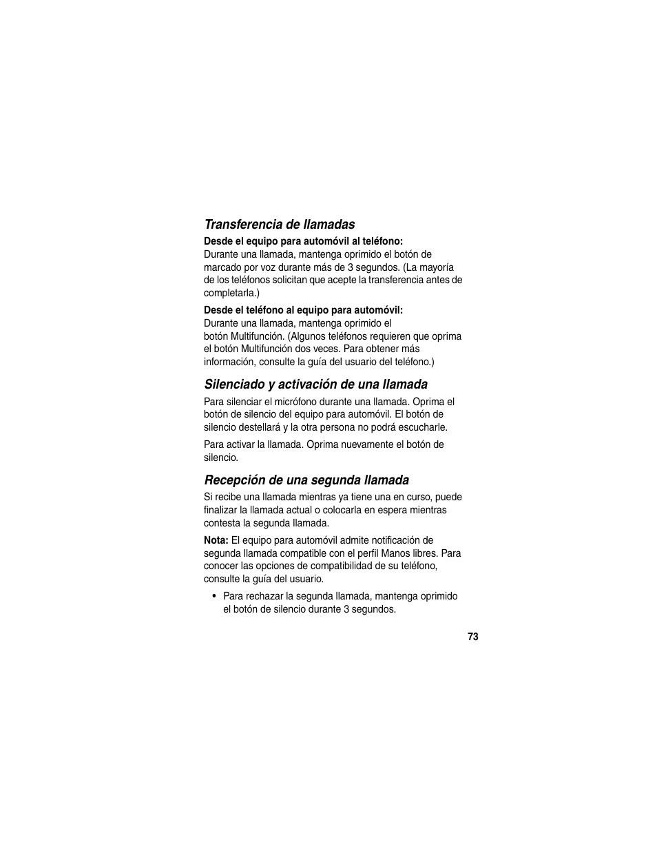 Motorola HF850 User Manual | Page 75 / 90