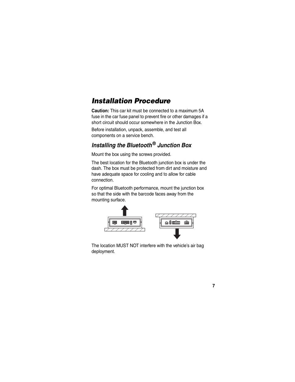 Installation procedure | Motorola HF850 User Manual | Page 9 / 90