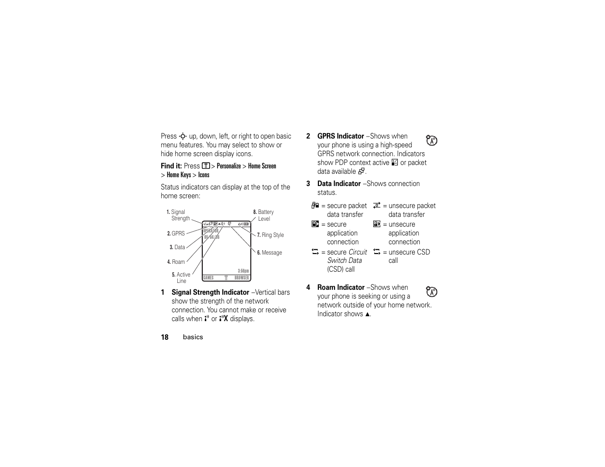 Motorola C261 User Manual | Page 20 / 78