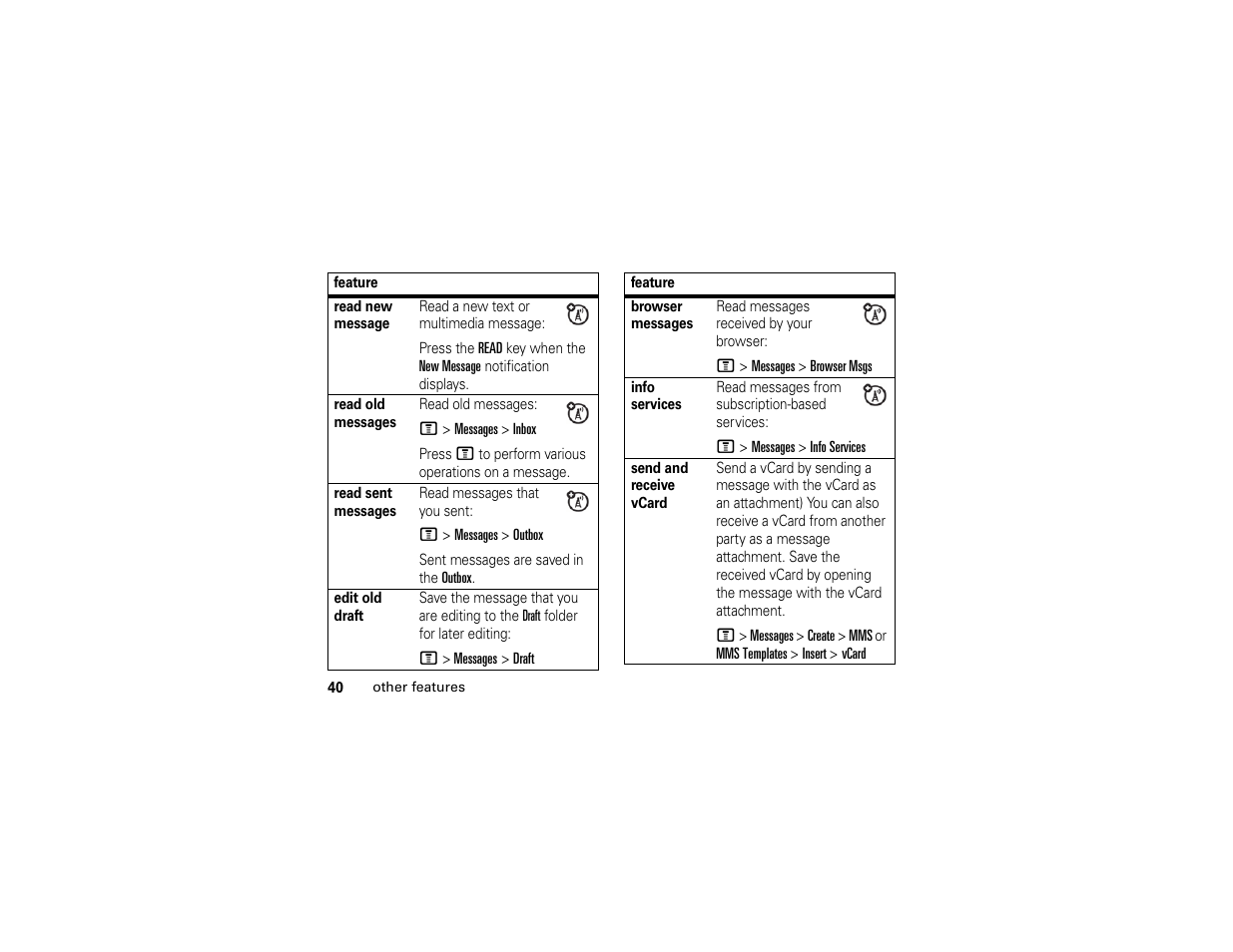 Motorola C261 User Manual | Page 42 / 78