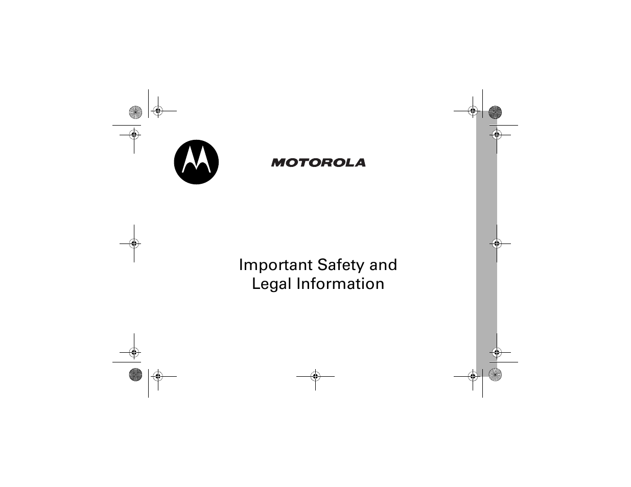 Important safety and legal information | Motorola C261 User Manual | Page 59 / 78