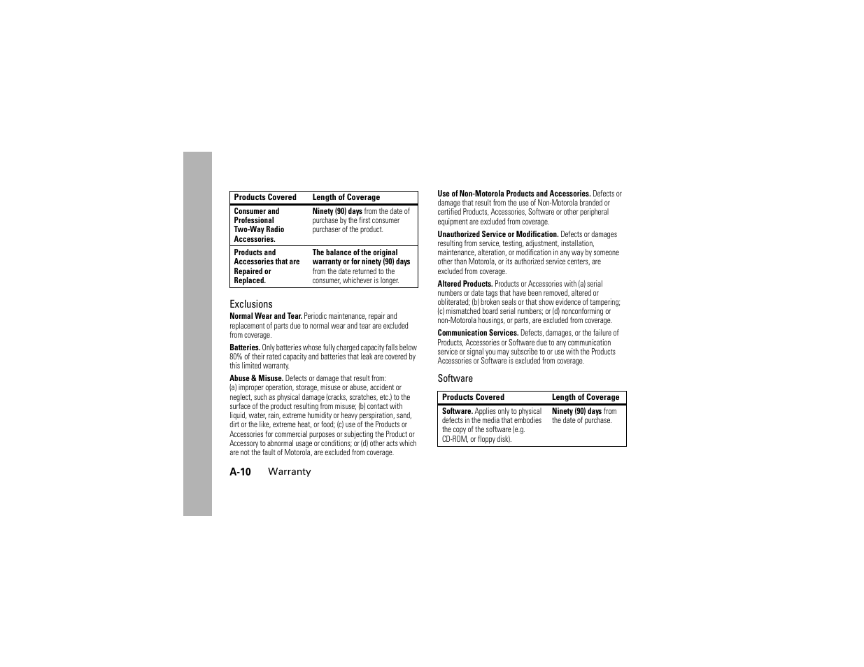 Motorola C261 User Manual | Page 68 / 78