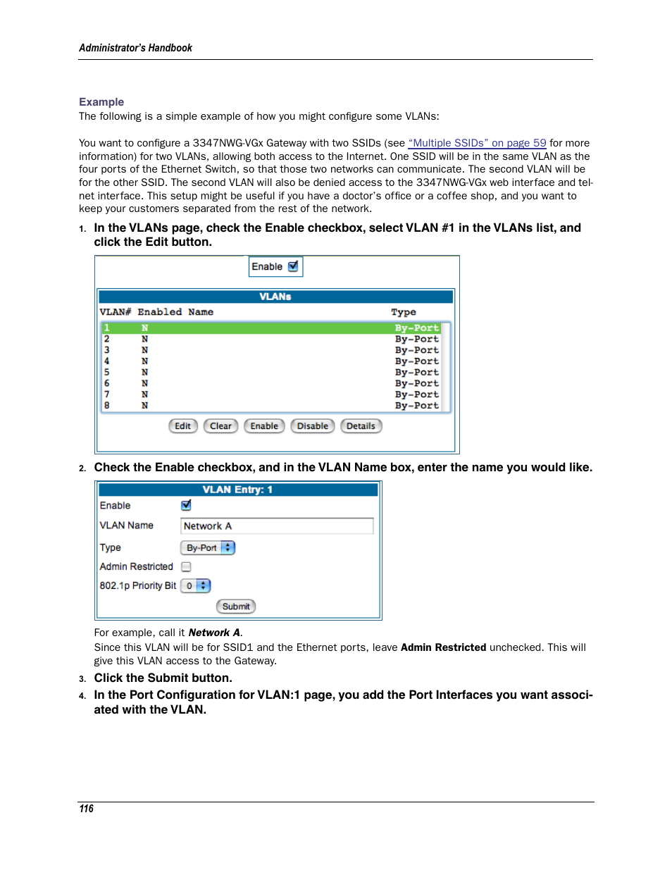 Example | Motorola Netopia 3342N User Manual | Page 116 / 368