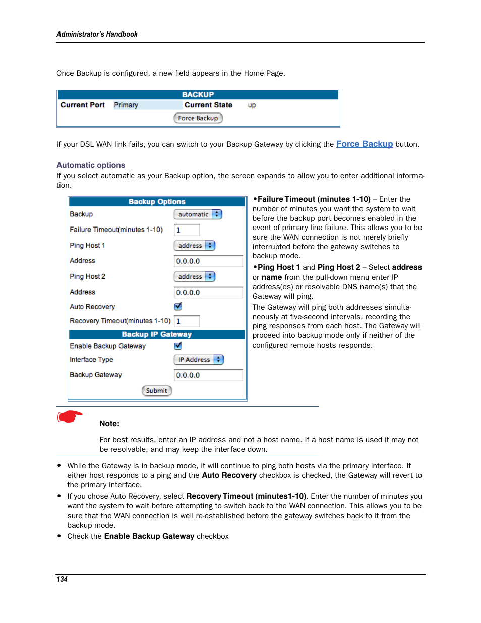 Automatic options | Motorola Netopia 3342N User Manual | Page 134 / 368