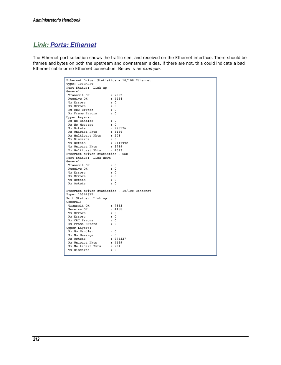 Link: ports: ethernet, Ports: ethernet | Motorola Netopia 3342N User Manual | Page 212 / 368