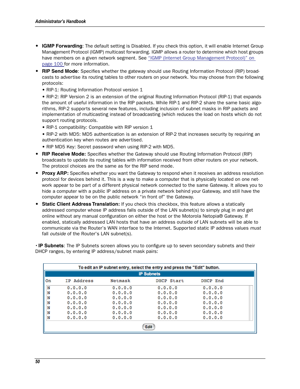 Motorola Netopia 3342N User Manual | Page 50 / 368