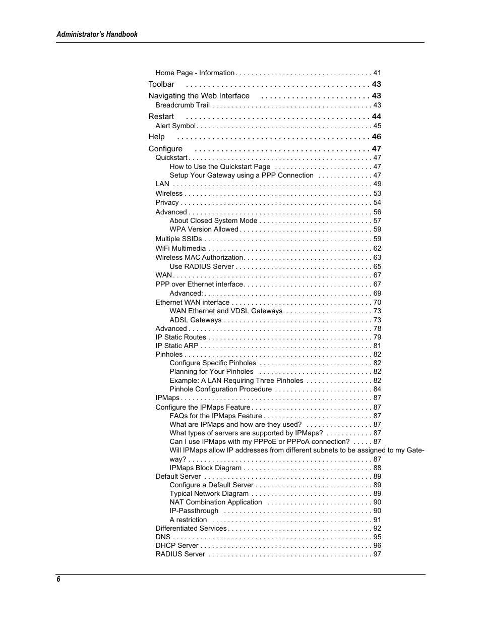 Motorola Netopia 3342N User Manual | Page 6 / 368