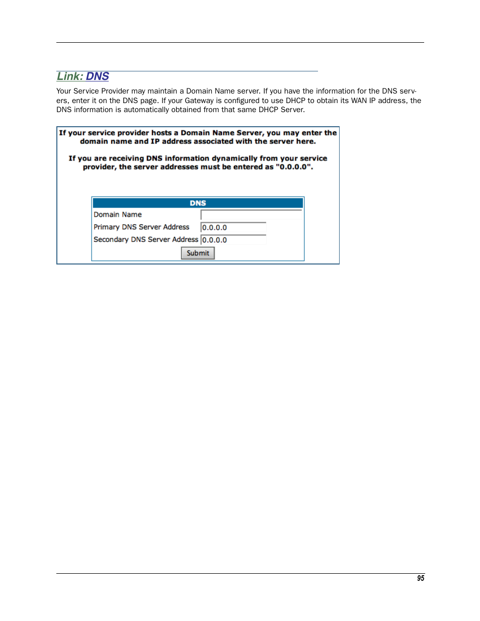 Link: dns | Motorola Netopia 3342N User Manual | Page 95 / 368