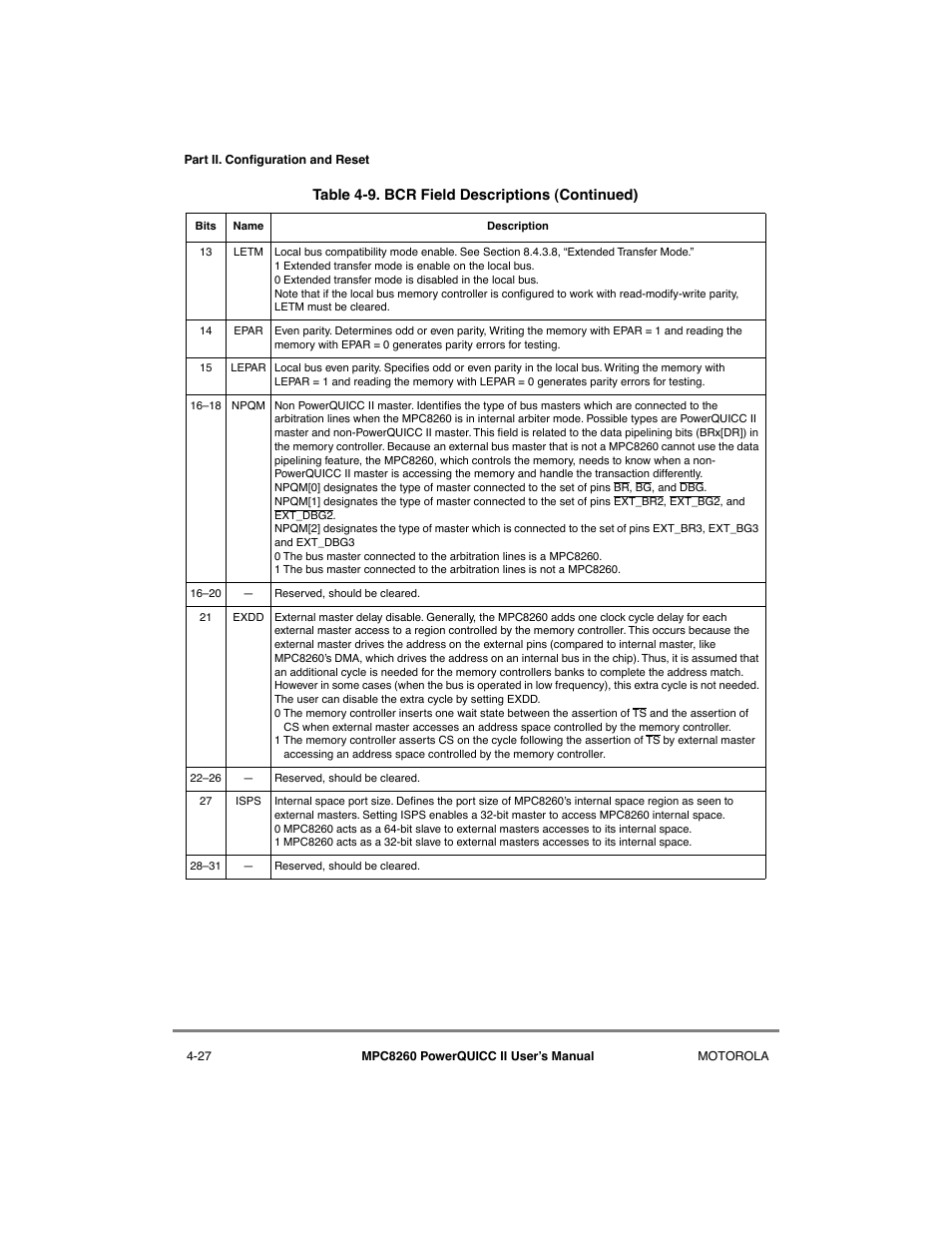 Motorola MPC8260 User Manual | Page 165 / 1006