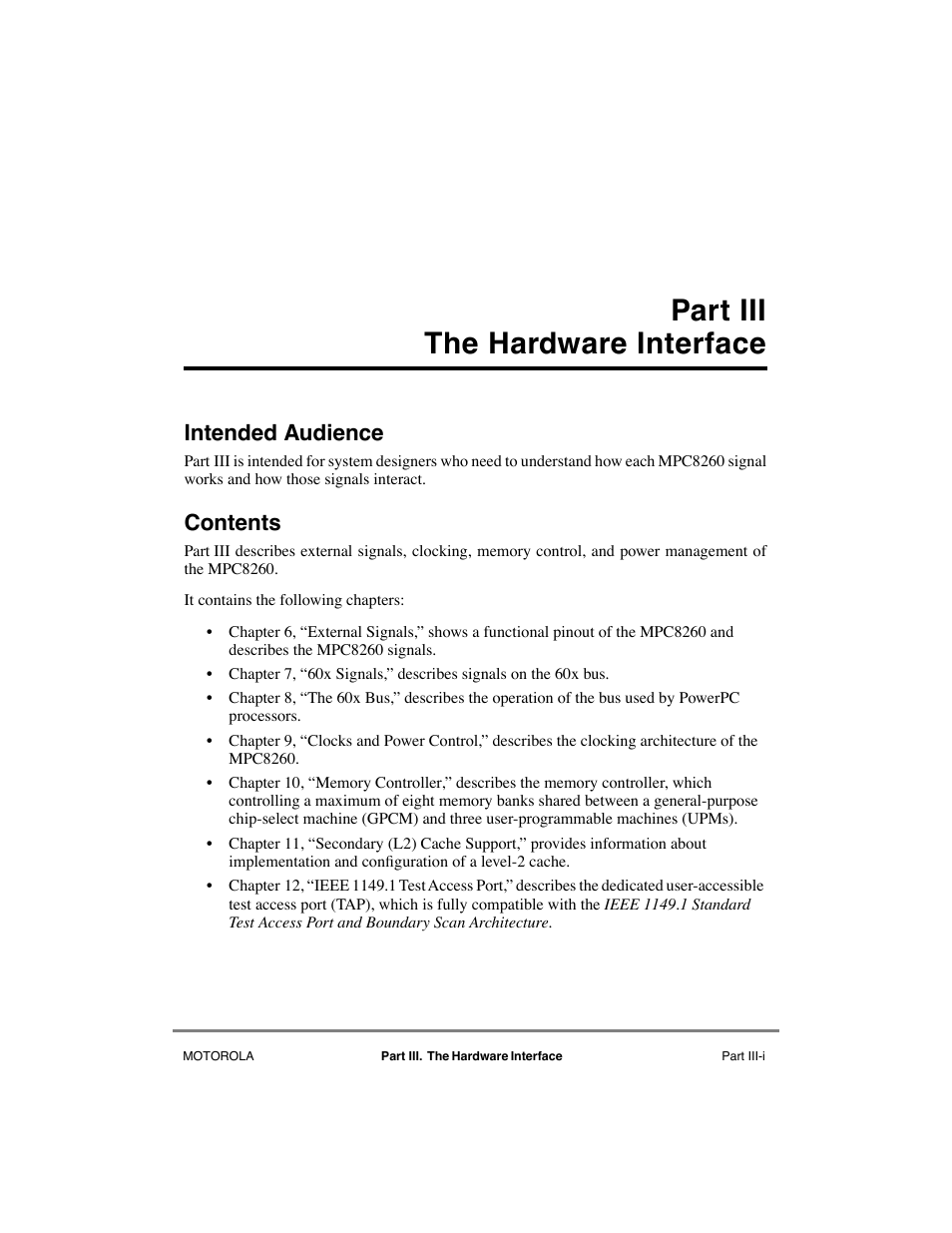 Motorola MPC8260 User Manual | Page 197 / 1006