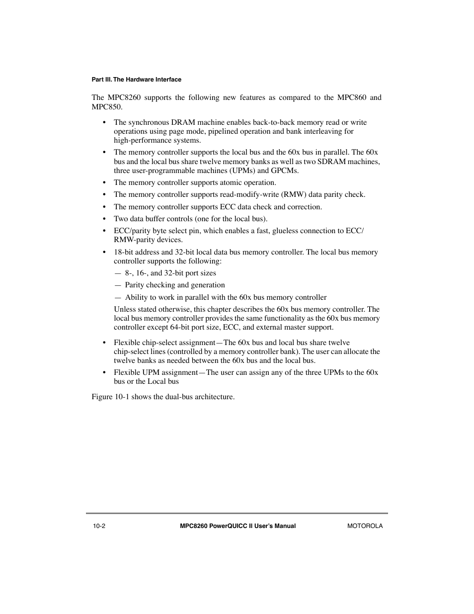 Motorola MPC8260 User Manual | Page 278 / 1006
