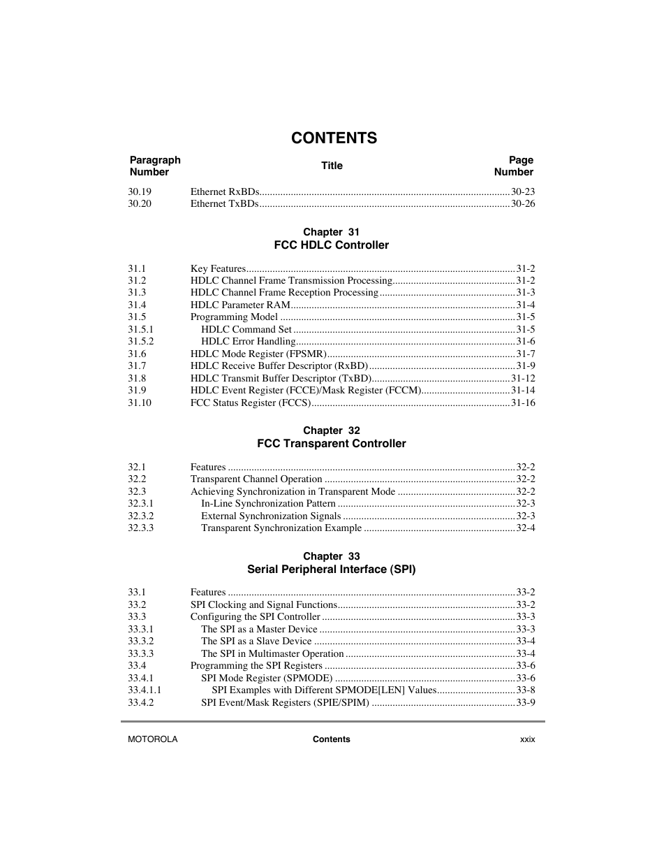 Motorola MPC8260 User Manual | Page 29 / 1006