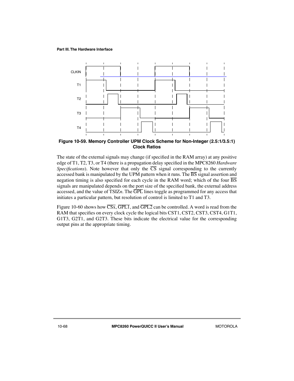 Clock ratios -68 | Motorola MPC8260 User Manual | Page 344 / 1006