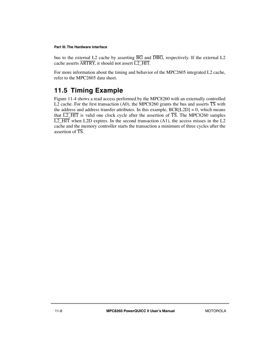 5 timing example, Timing example -8 | Motorola MPC8260 User Manual | Page 390 / 1006