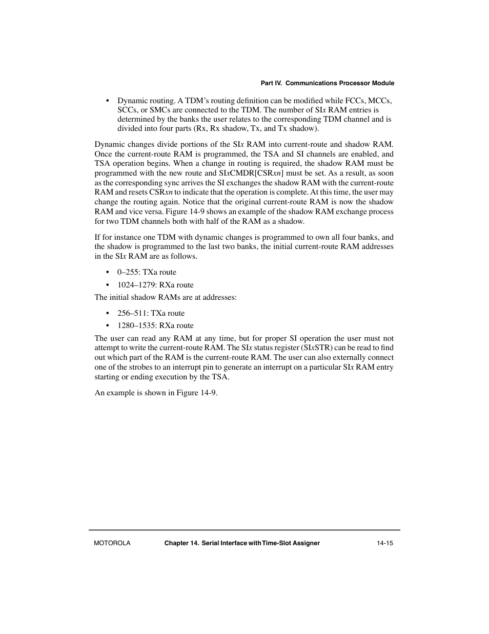 Motorola MPC8260 User Manual | Page 469 / 1006