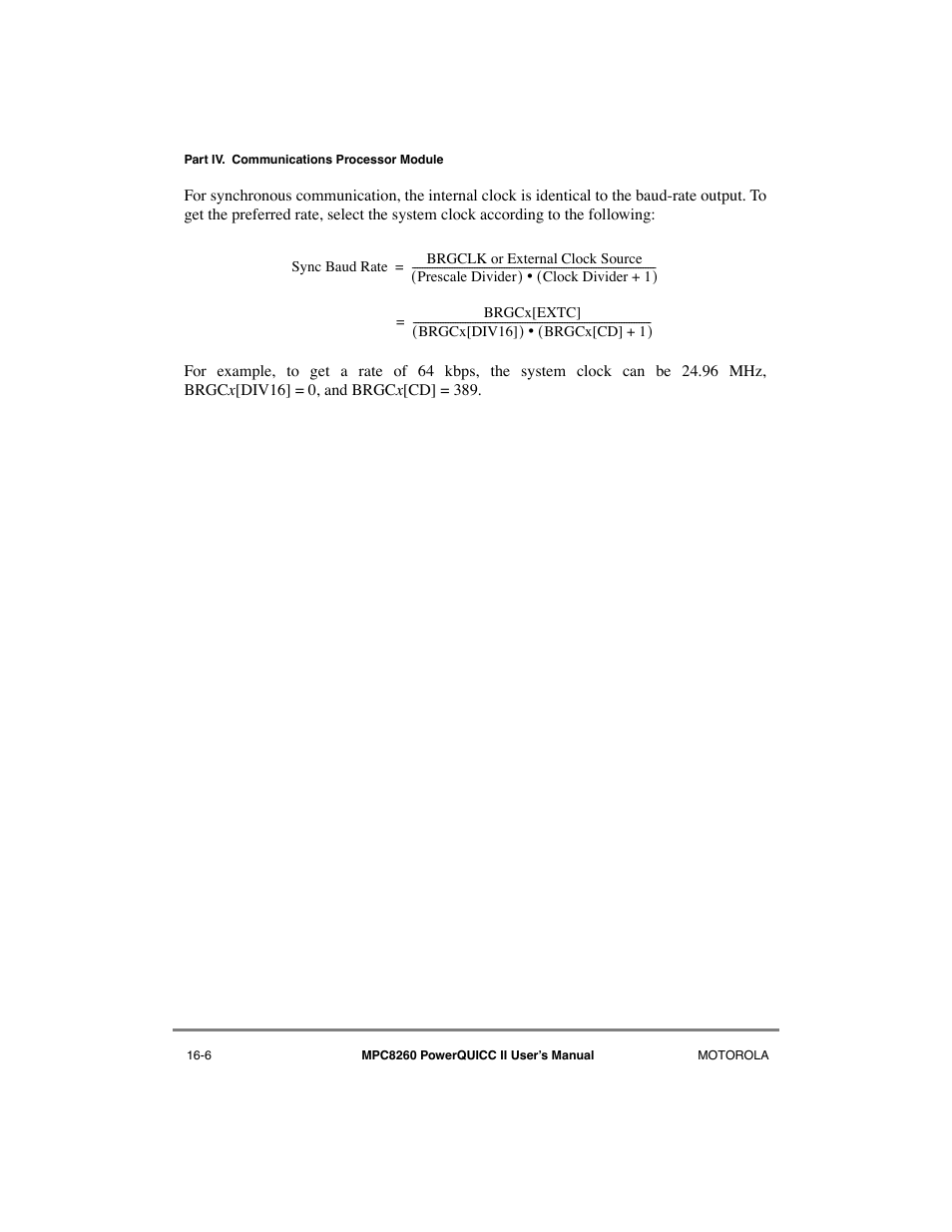 Motorola MPC8260 User Manual | Page 514 / 1006