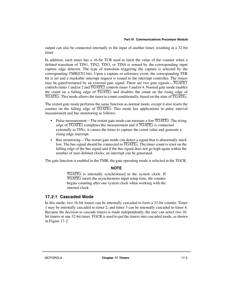 1 cascaded mode, Cascaded mode -3 | Motorola MPC8260 User Manual | Page 517 / 1006