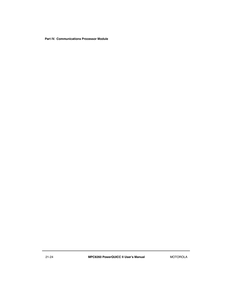 Motorola MPC8260 User Manual | Page 632 / 1006