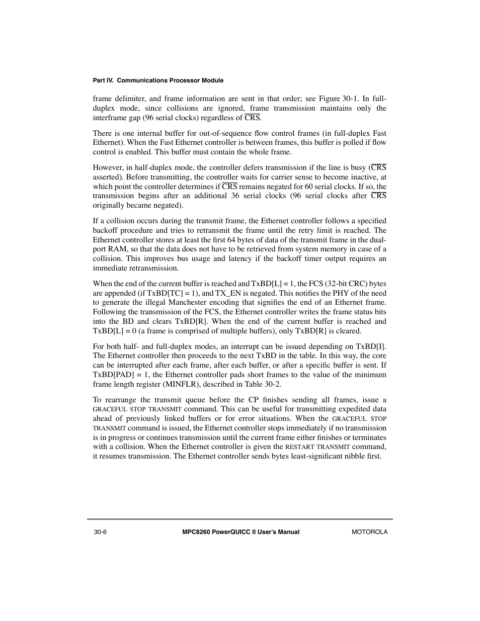 Motorola MPC8260 User Manual | Page 880 / 1006
