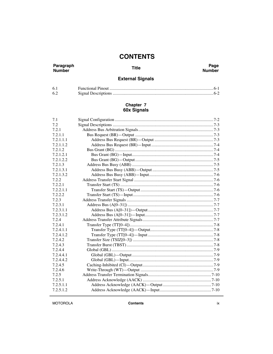 Motorola MPC8260 User Manual | Page 9 / 1006
