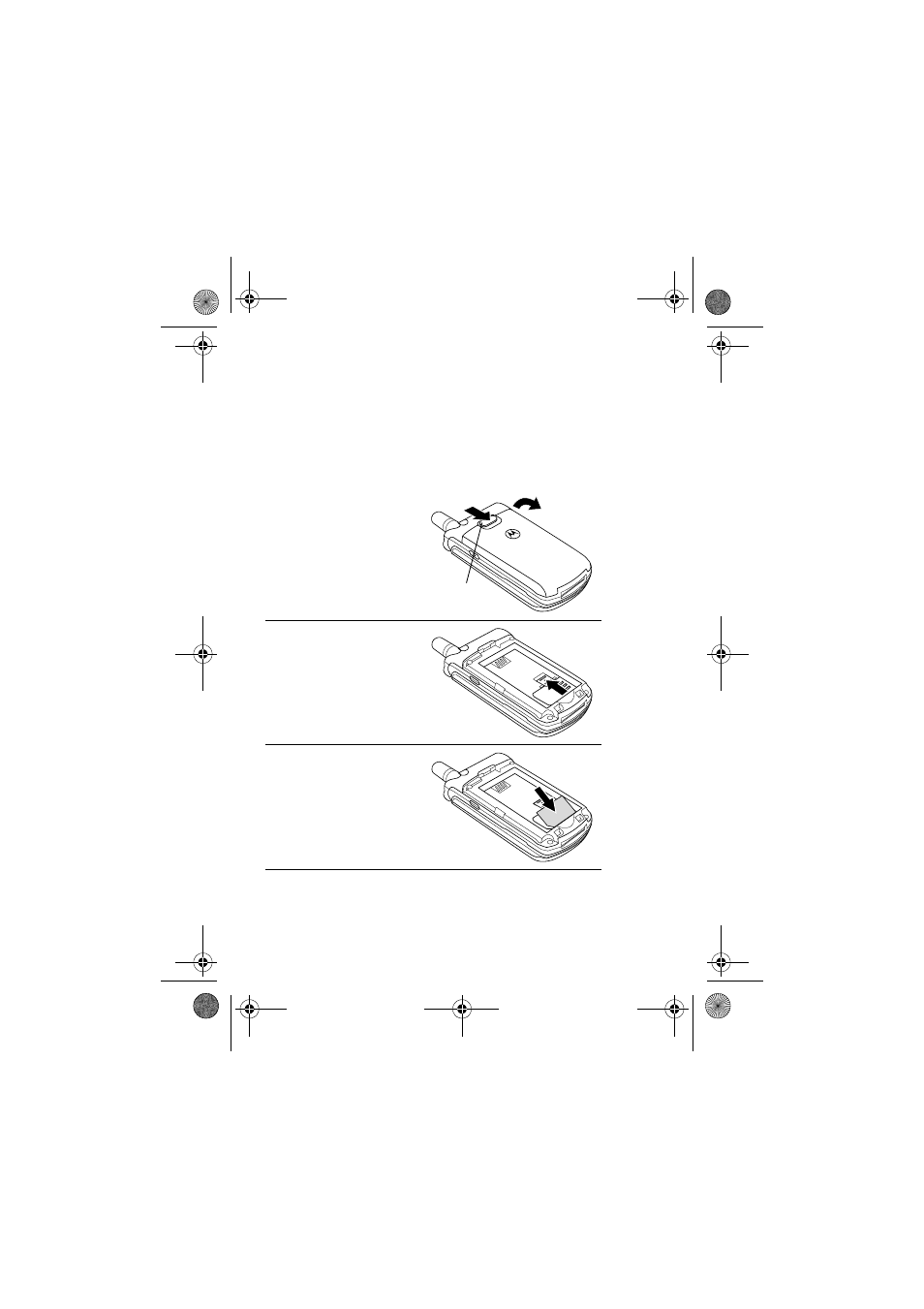 Installing the sim card | Motorola T720 GSM User Manual | Page 18 / 81