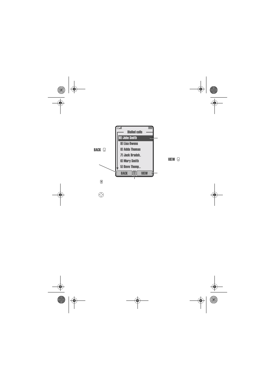 Select a feature option | Motorola T720 GSM User Manual | Page 32 / 81