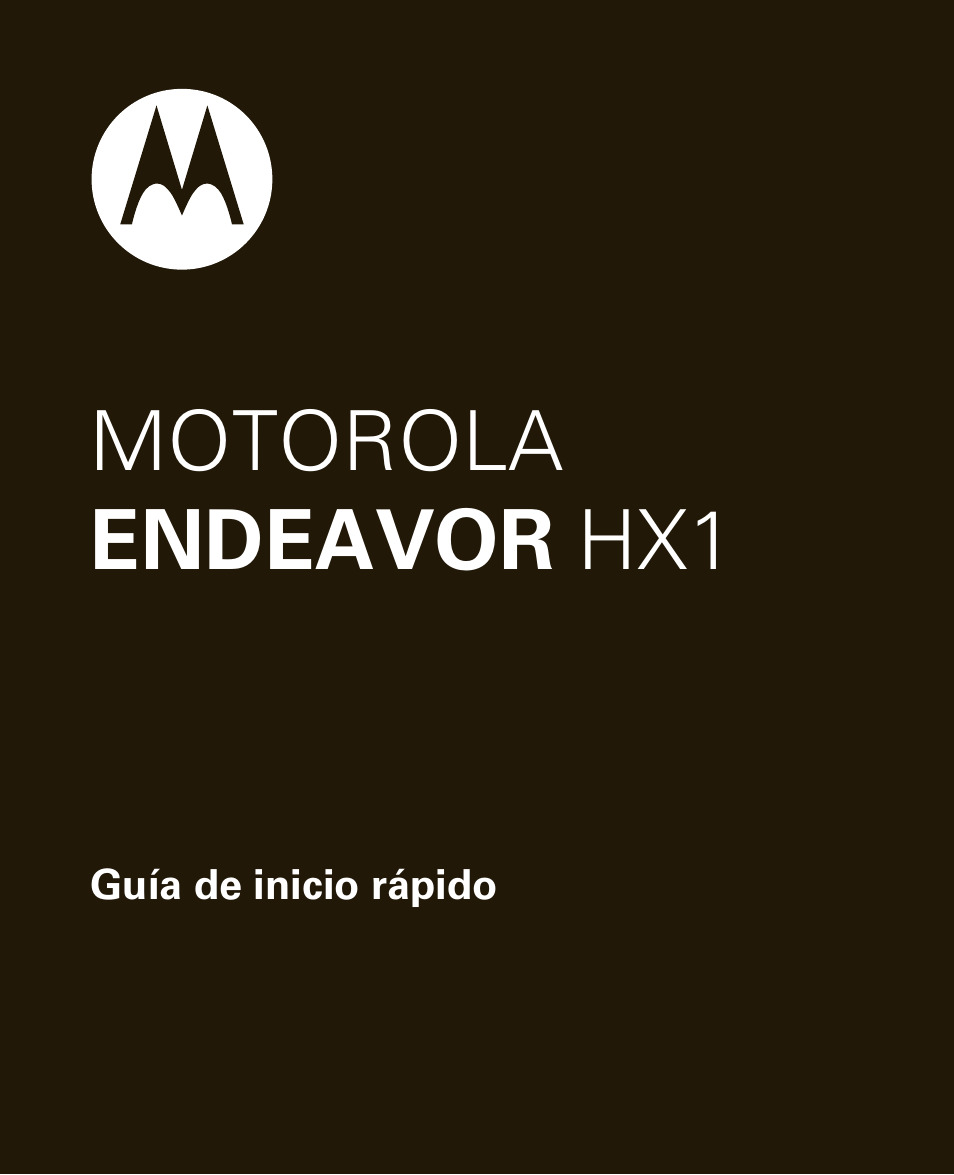 Motorola endeavor hx1 | Motorola HX1 User Manual | Page 43 / 138