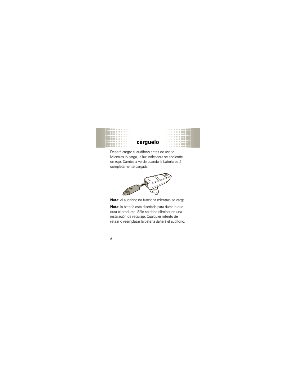 Cárguelo | Motorola HX1 User Manual | Page 46 / 138