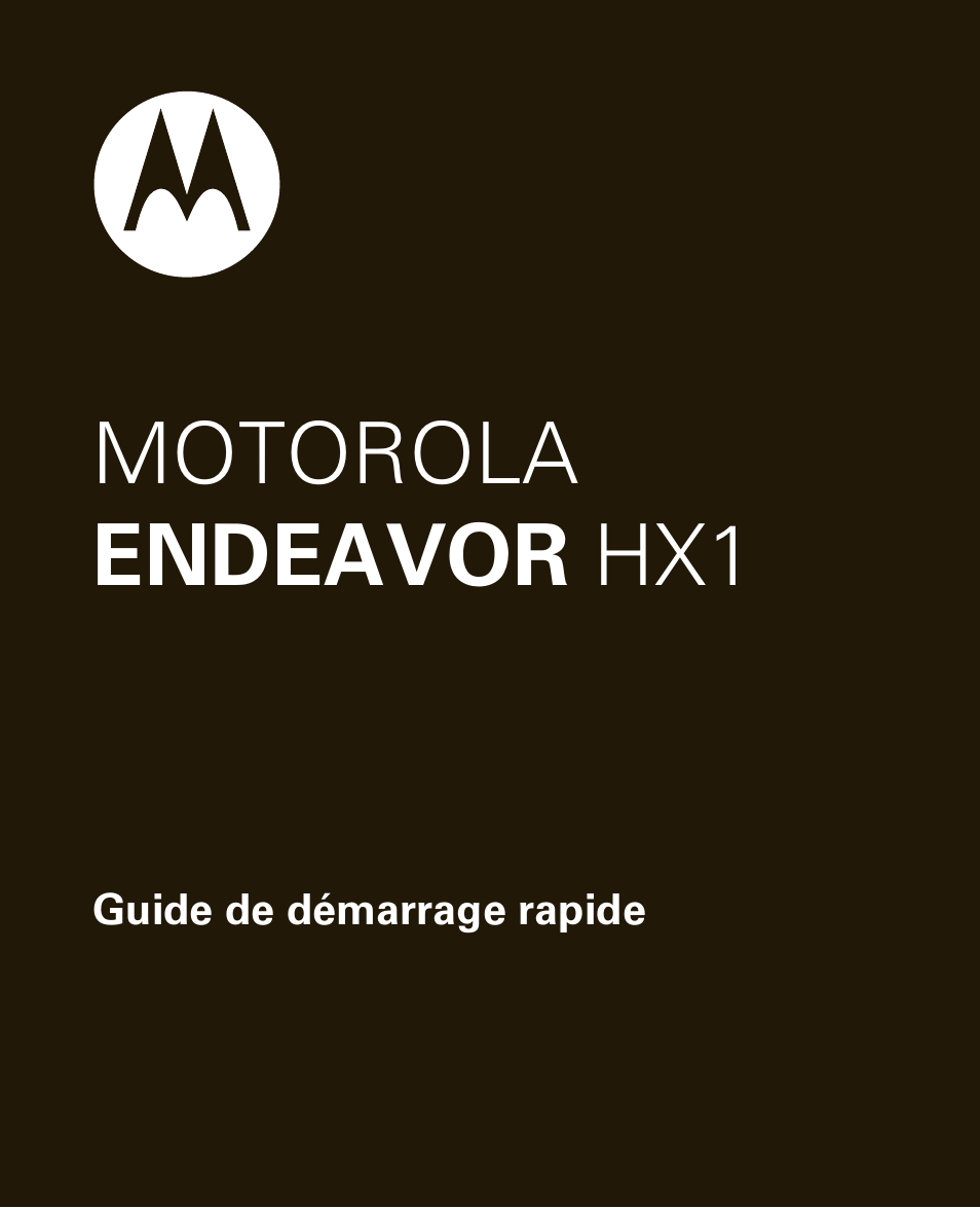Motorola endeavor hx1 | Motorola HX1 User Manual | Page 89 / 138
