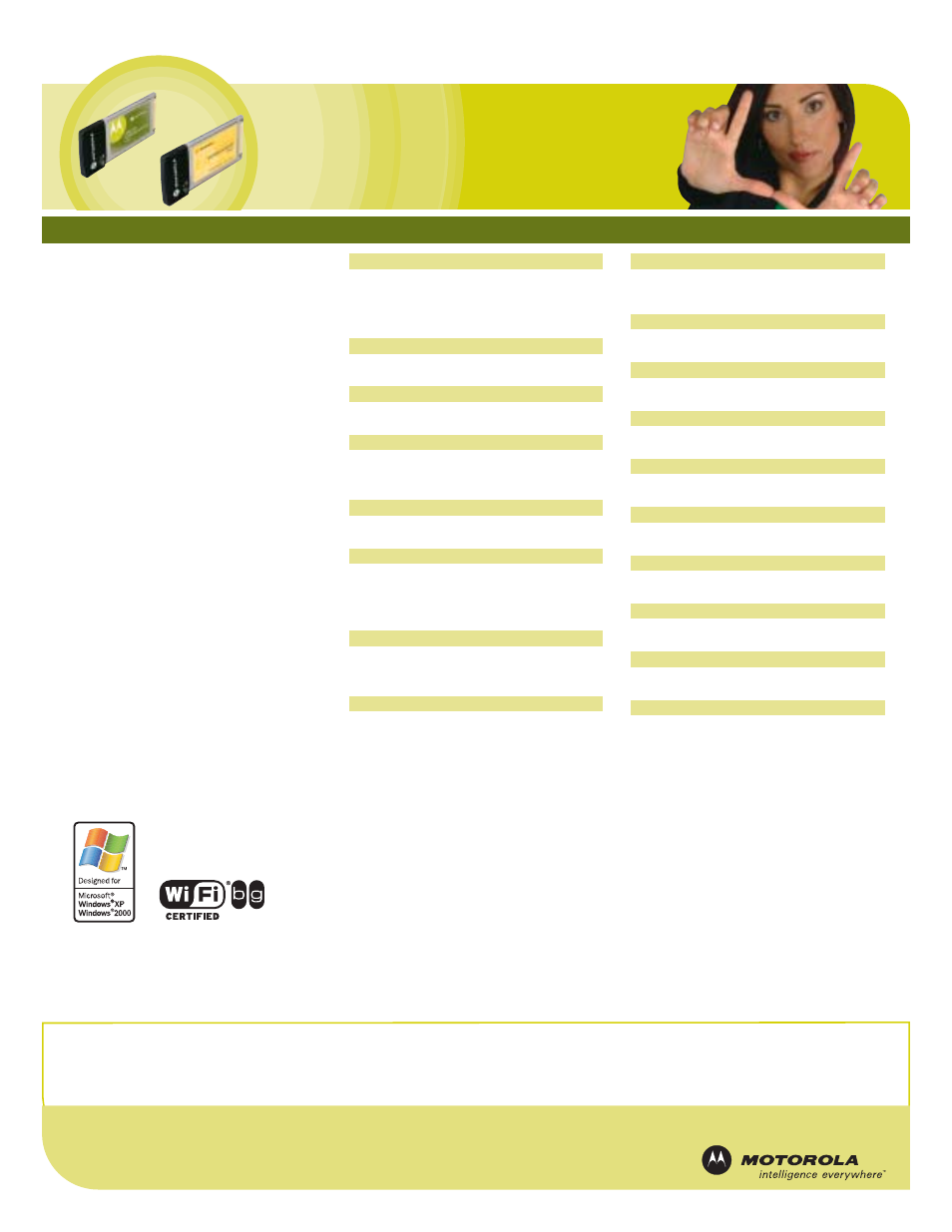 Motorola WNS25 User Manual | Page 2 / 2