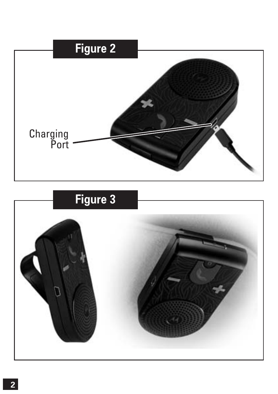 Figure 2 figure 3 | Motorola 6803578F61 User Manual | Page 3 / 11