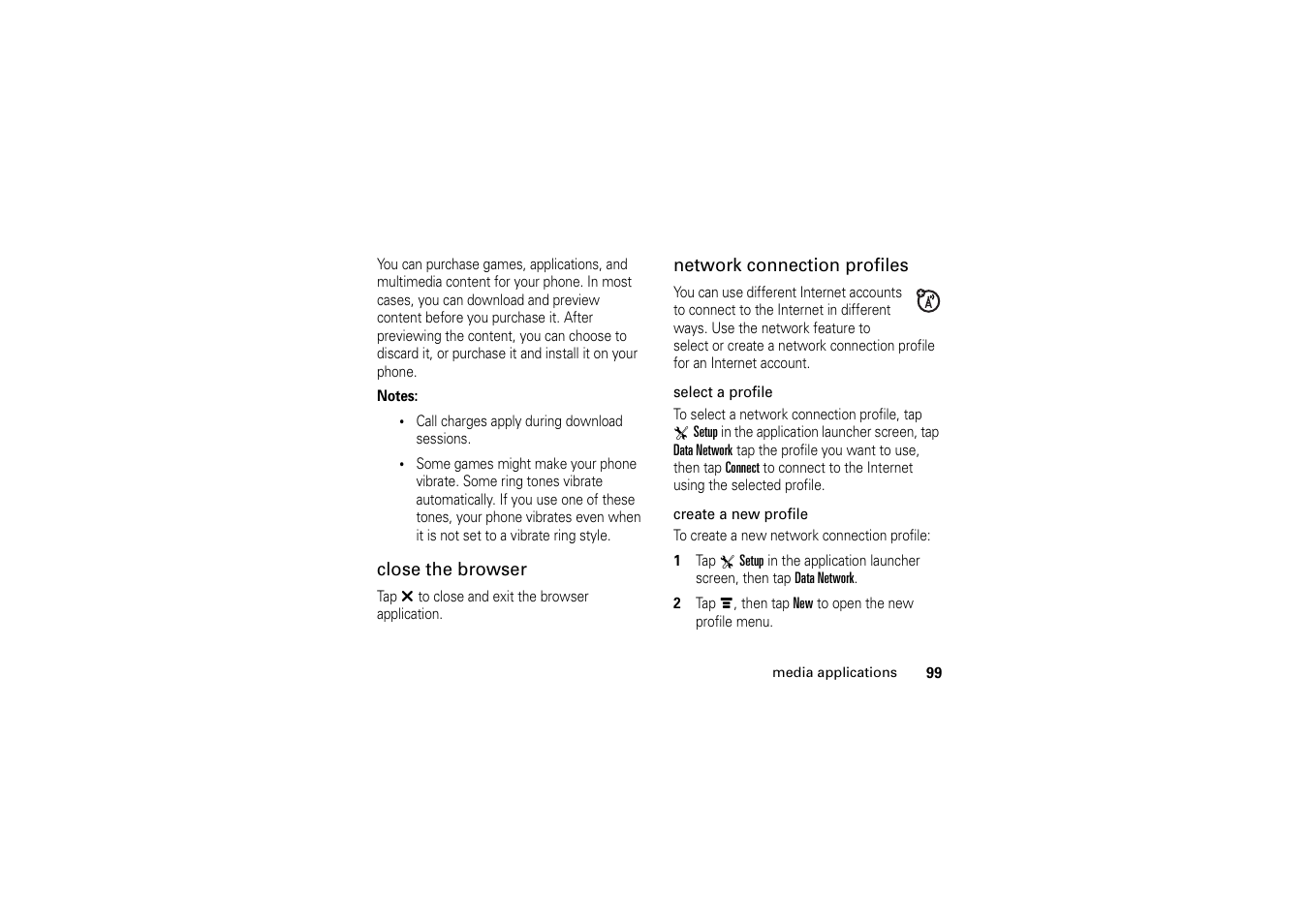 Motorola A1200 User Manual | Page 101 / 144