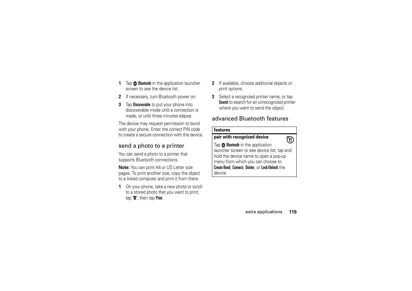 Motorola A1200 User Manual | Page 121 / 144