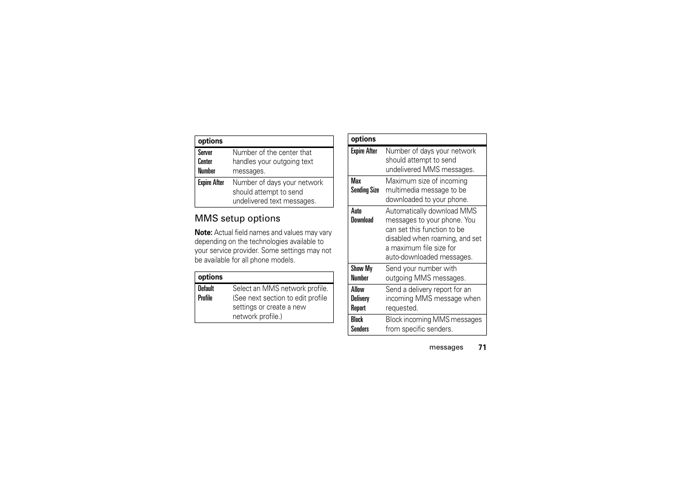 Motorola A1200 User Manual | Page 73 / 144