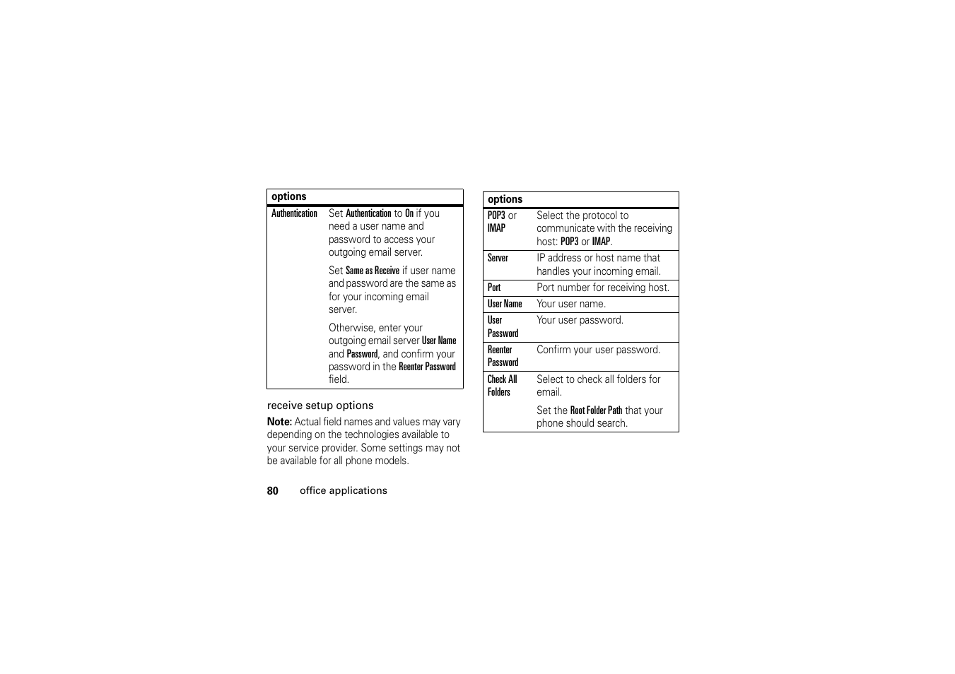 Motorola A1200 User Manual | Page 82 / 144