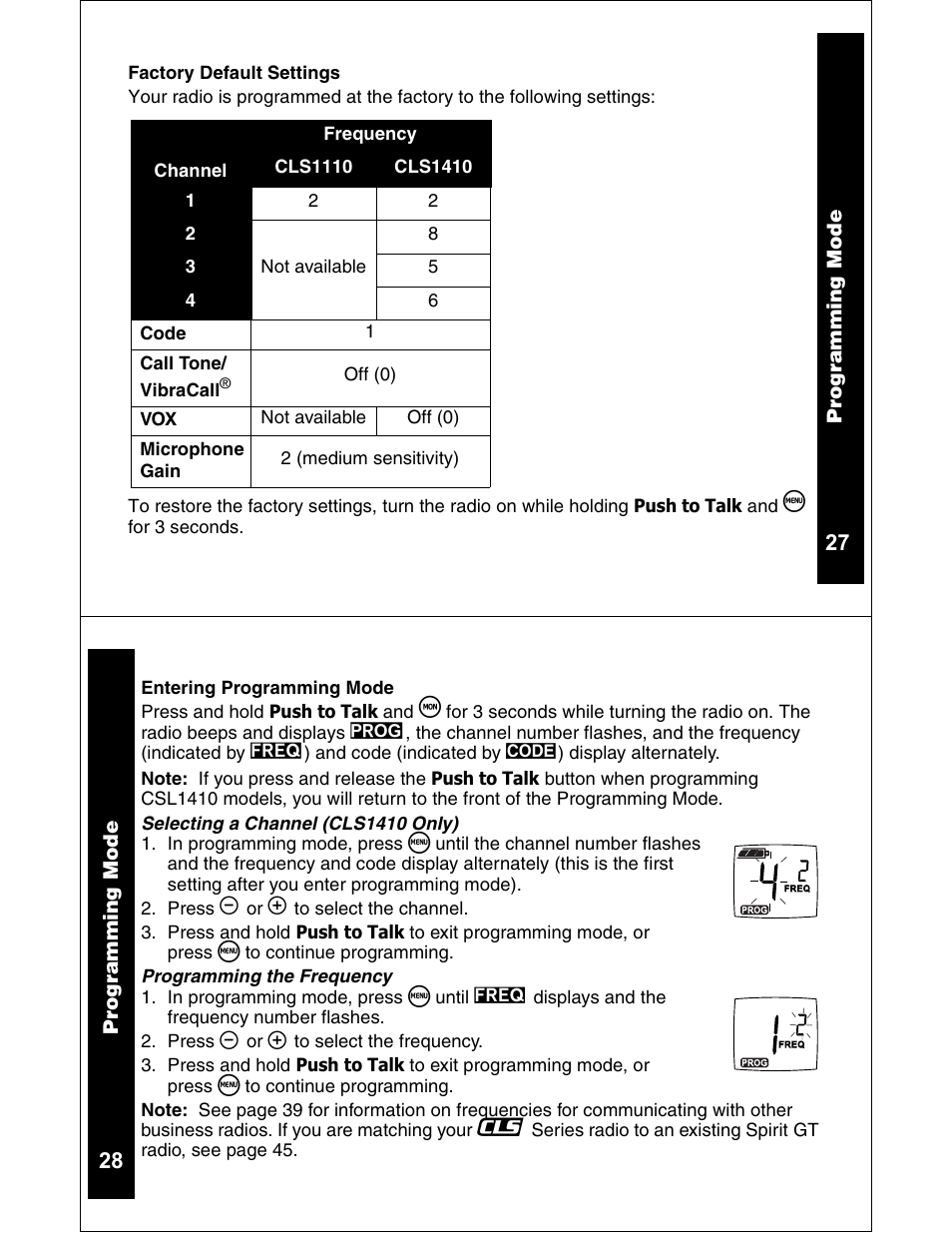 Motorola CLS1110 CLS1410 User Manual | Page 15 / 30