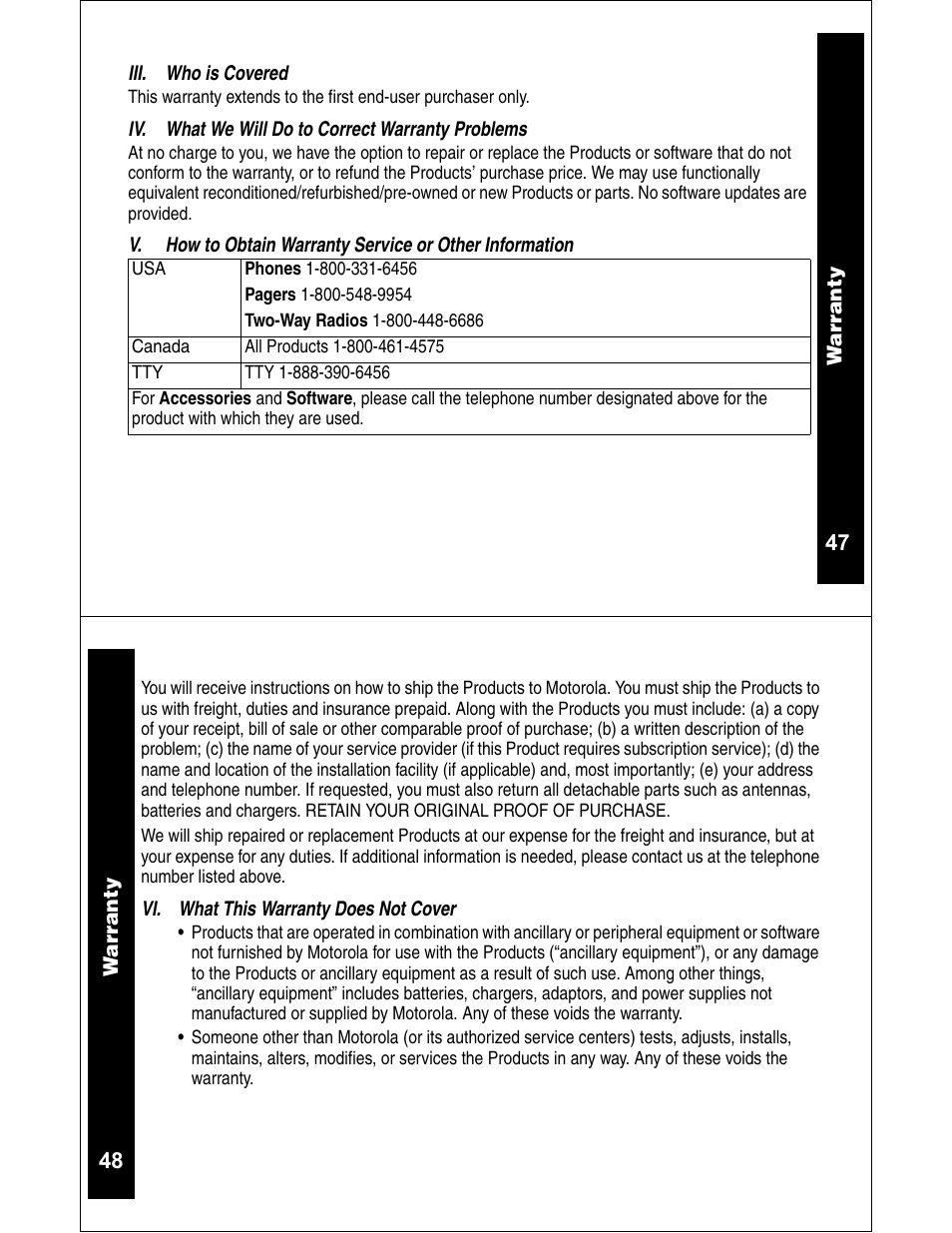 Motorola CLS1110 CLS1410 User Manual | Page 25 / 30