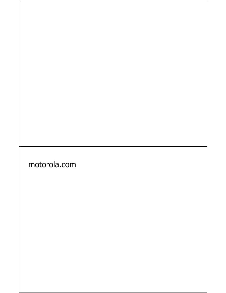 Motorola CLS1110 CLS1410 User Manual | Page 30 / 30