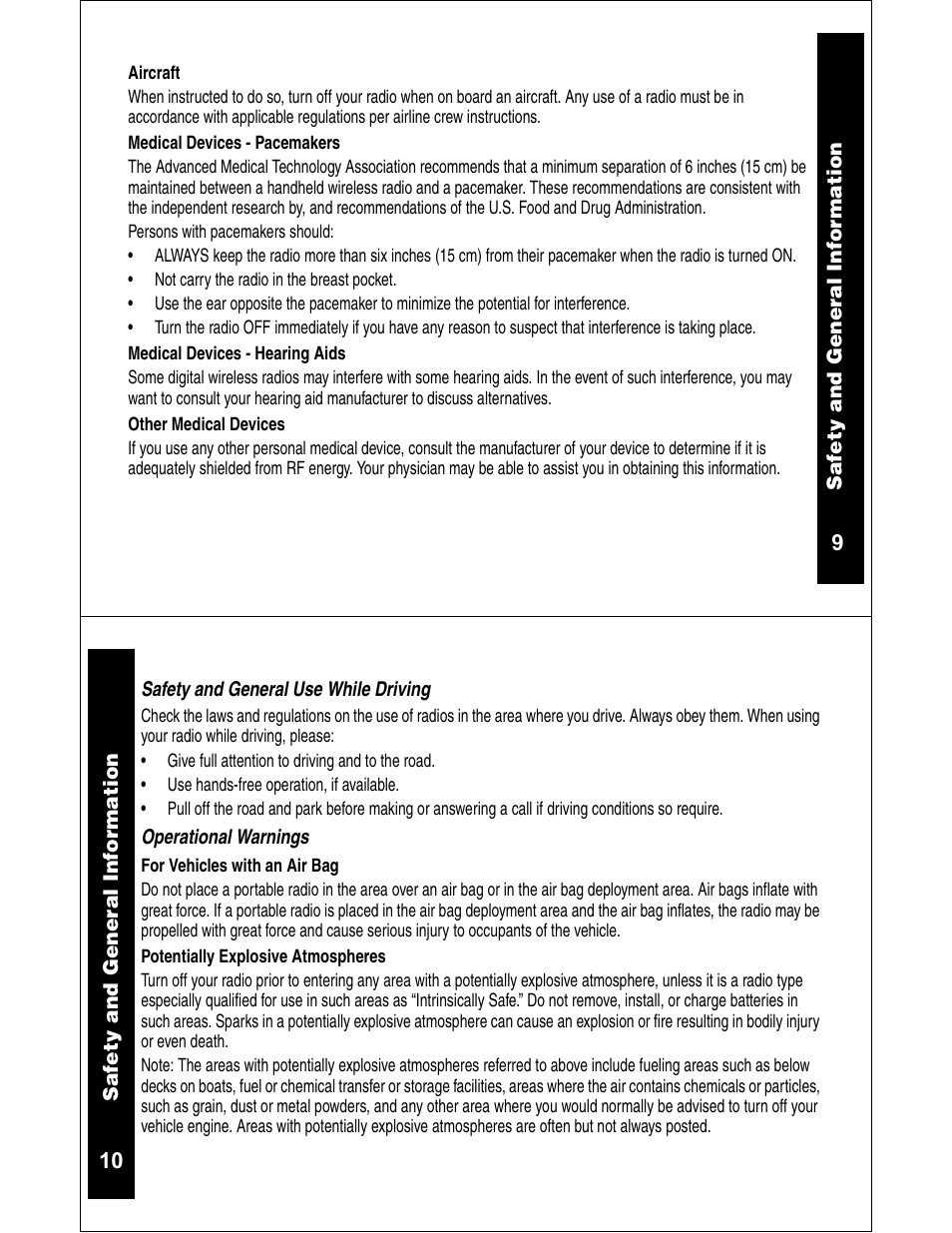 Motorola CLS1110 CLS1410 User Manual | Page 6 / 30