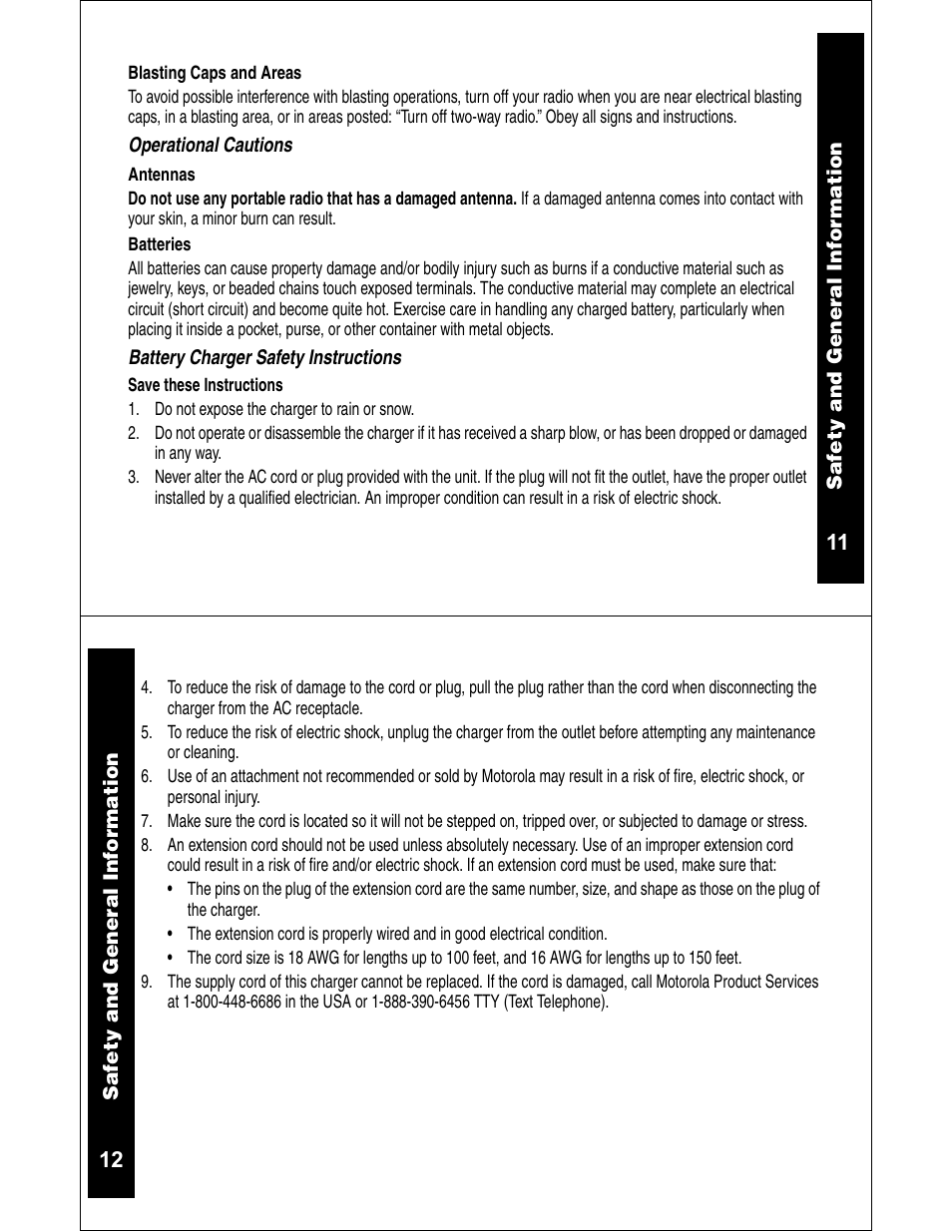 Motorola CLS1110 CLS1410 User Manual | Page 7 / 30