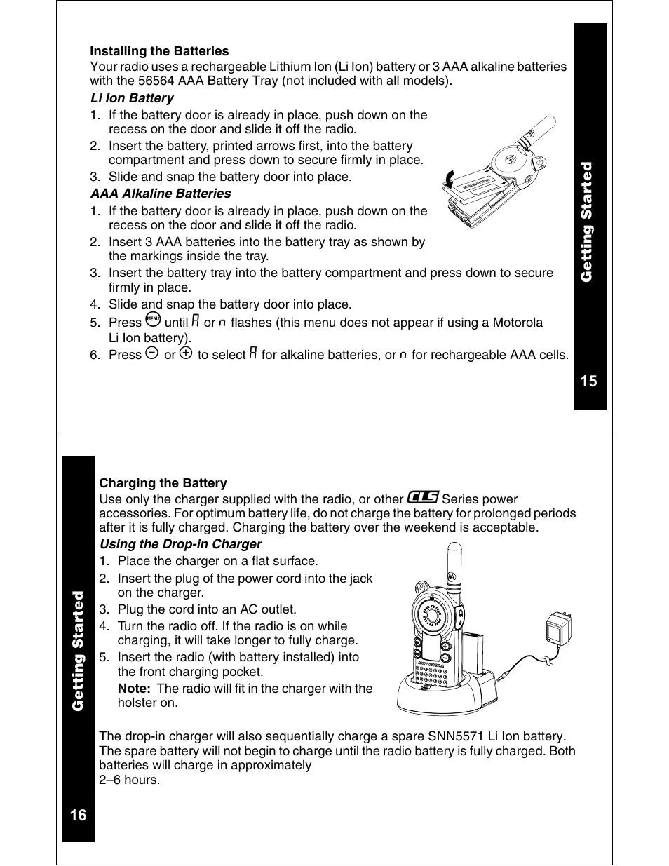 Motorola CLS1110 CLS1410 User Manual | Page 9 / 30