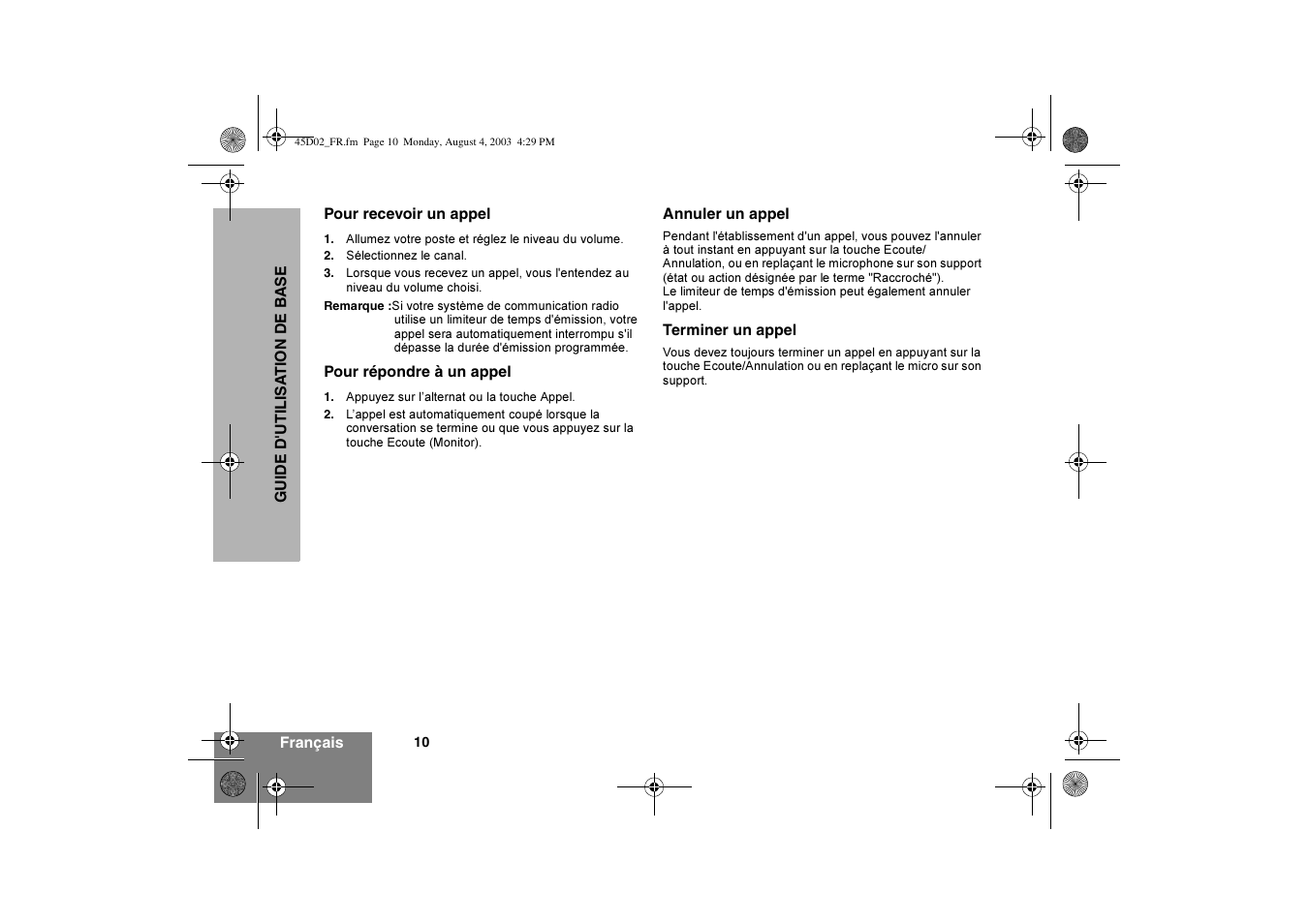 Motorola CM340 User Manual | Page 32 / 184