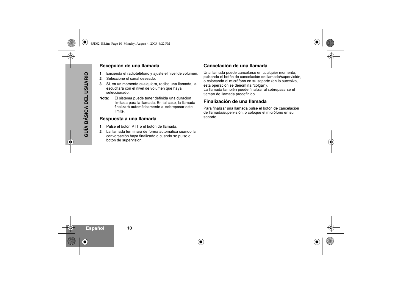 Motorola CM340 User Manual | Page 42 / 184