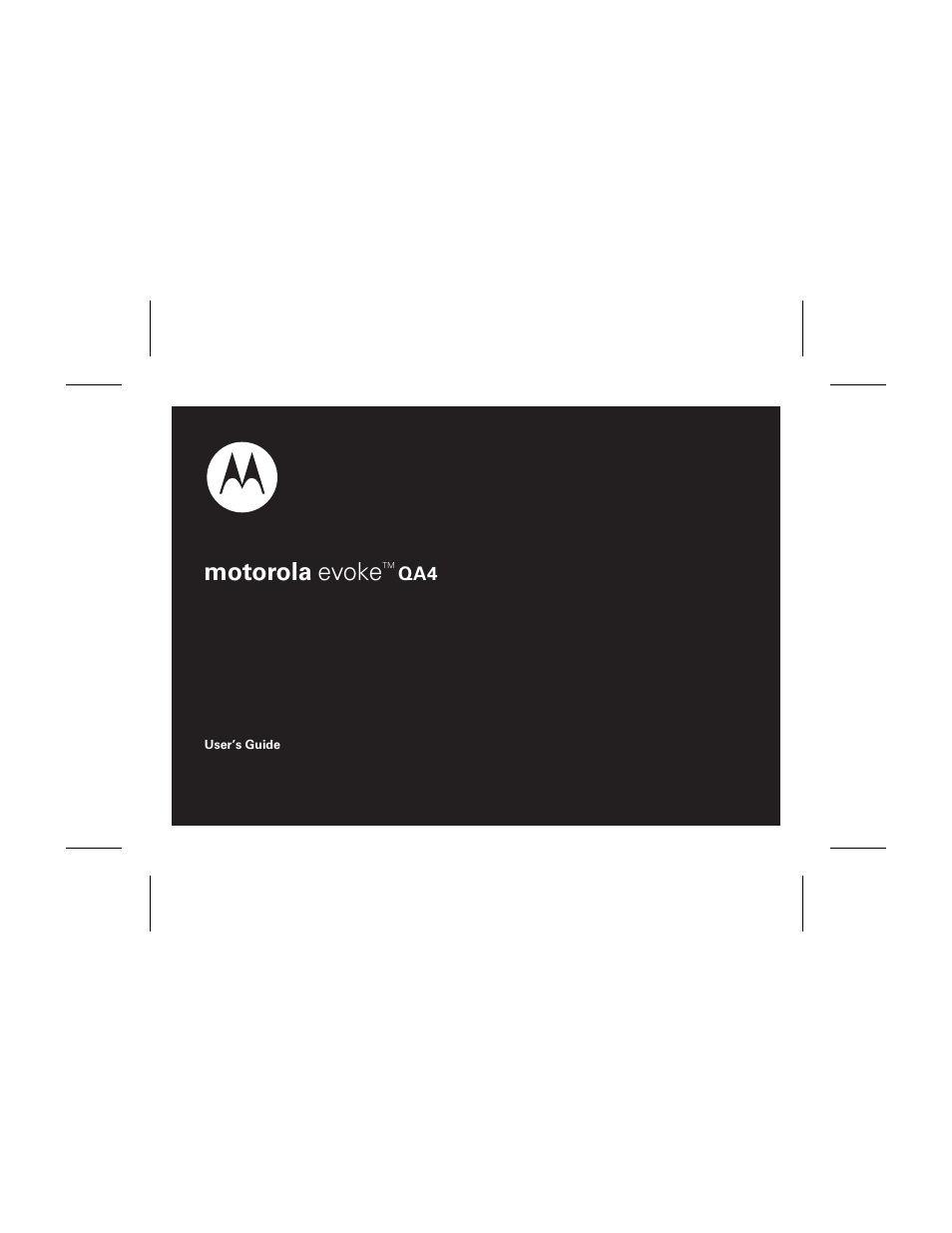 Motorola Evoke 68000201338-C User Manual | 128 pages