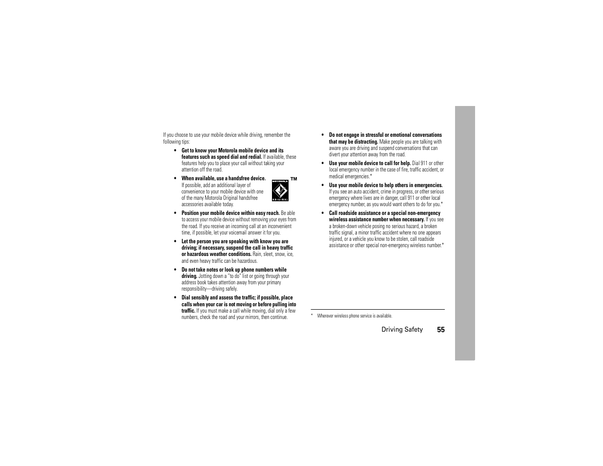 Motorola Evoke 68000201338-C User Manual | Page 57 / 128