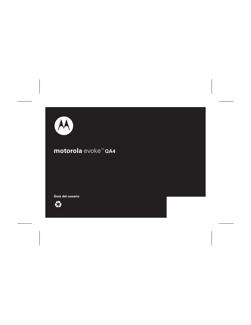 Motorola evoke™ qa4 guía del usuario, Motorola, Evoke | Motorola Evoke 68000201338-C User Manual | Page 63 / 128